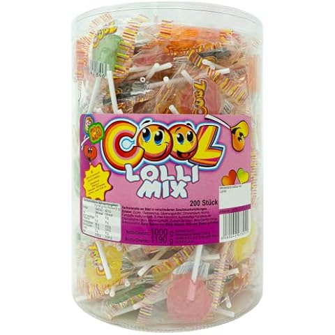 Cool Lolli Mix, 200 einzeln verpackte Lutscher Cover