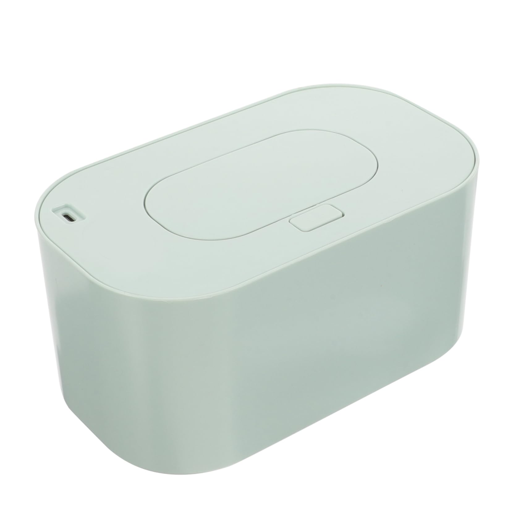 Amosfun 2 Stück Warmer USB Feuchttuchheizer mit Temperaturkontrolle Tragbarer Kabelloser Heizungsbehälter für Sensible Feuchttücher für Reisen und Unterwegs