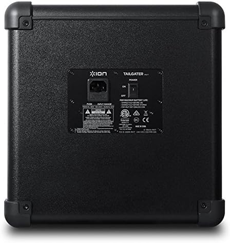 ION Audio Tailgater (iPA77) | Portable Bluetooth PA Speaker with Mic, AM/FM Radio, and USB Charge Port