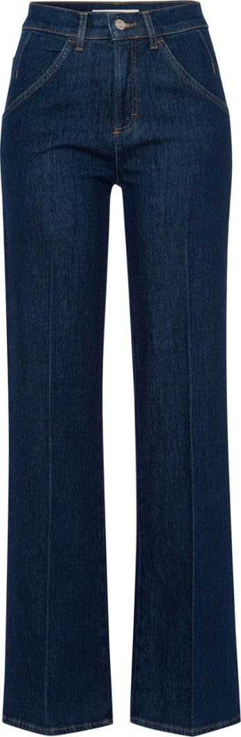 BRAX Women's Style Maine Heritage Denim Jeans, Clean Dark Blue, 26W x 32L