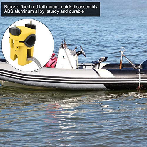 Suporte para vara de pesca em liga de alumínio, suporte para vara de pesca antiderrapante de desmont