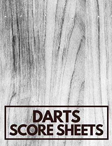 Darts Score Sheets Book: Large Darts Game Record Keeper Book, Darts Cricket and 301 and 501, Darts Scoresheet, Darts Score Card, Darts Score Sheet, ... Pad, Darts Score Keeper, Training Logbook. Paperback