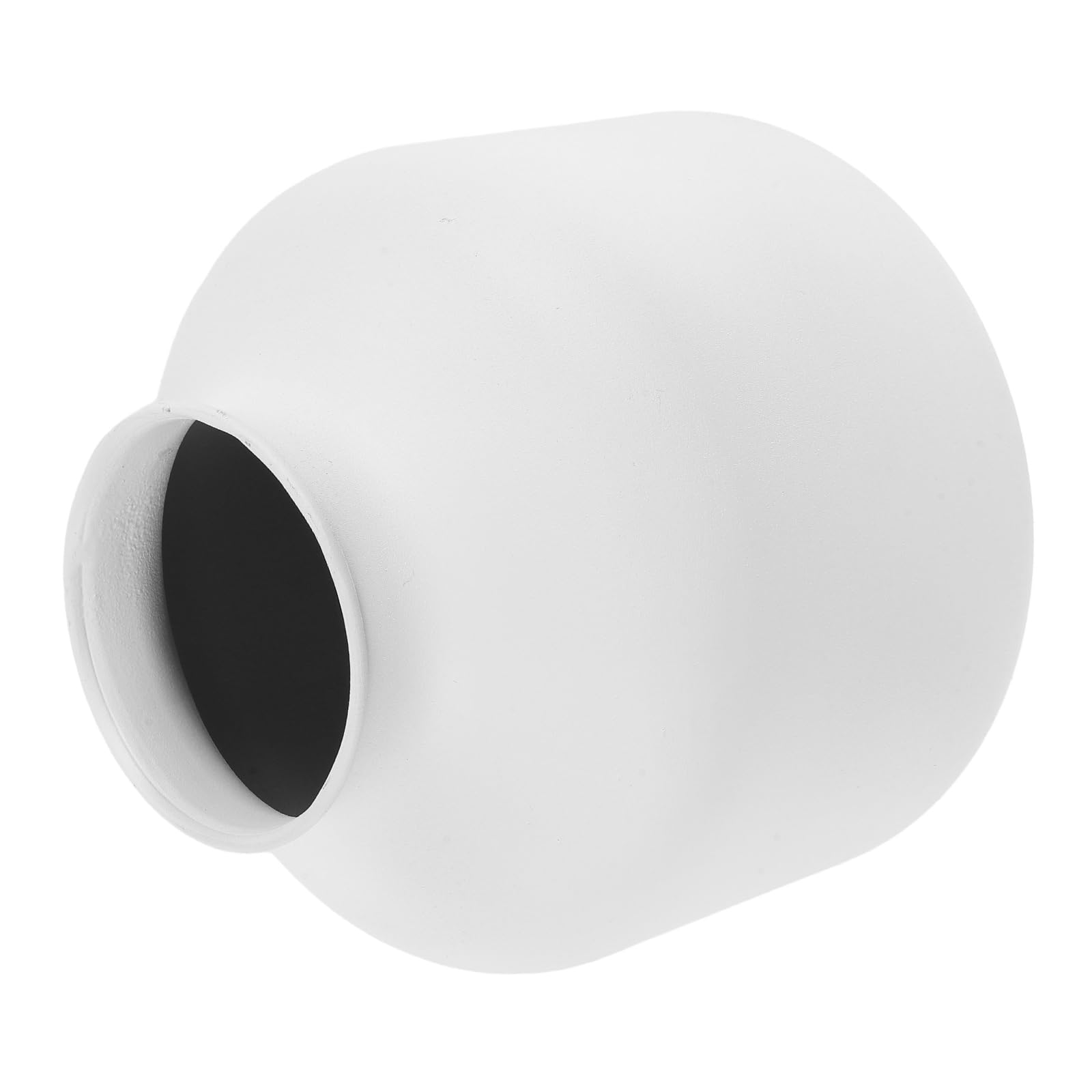 Vase de table en fer forgé blanc pot de fleurs de 21 cm pour bouquet
