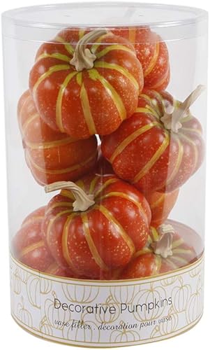 Miniatura 3 de Flora Bunda 8 calabazas con cuentas en caja (naranja)