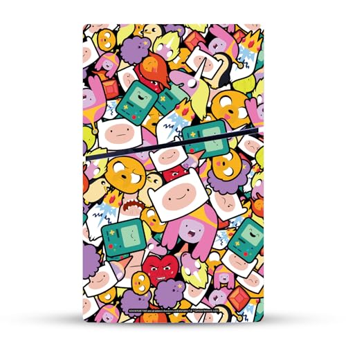 Peau Vinyle PS5 Slim Adventure Time Anti-Rayures Haute Précision