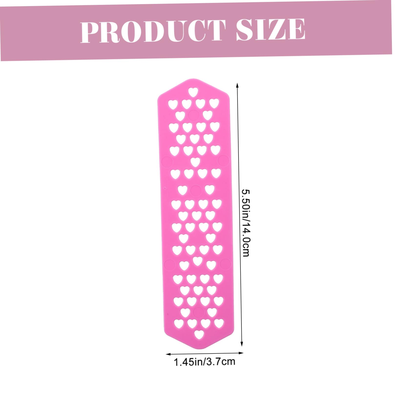 Ipetboom Hairdressing Plate Set Pcs Heat-resistant Perm Plates for Barbers Salon Tool Heat-blocking Non-stain Long-lasting Random