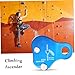Jorzer Ascenders for Climbing Rope, Aluminum Alloy Protection Self-Locking Climbing Gear, Rappelling Equipment for 8-13mm Rope Grip Rock Mountaineering Rescue Aerial Work Outdoor..