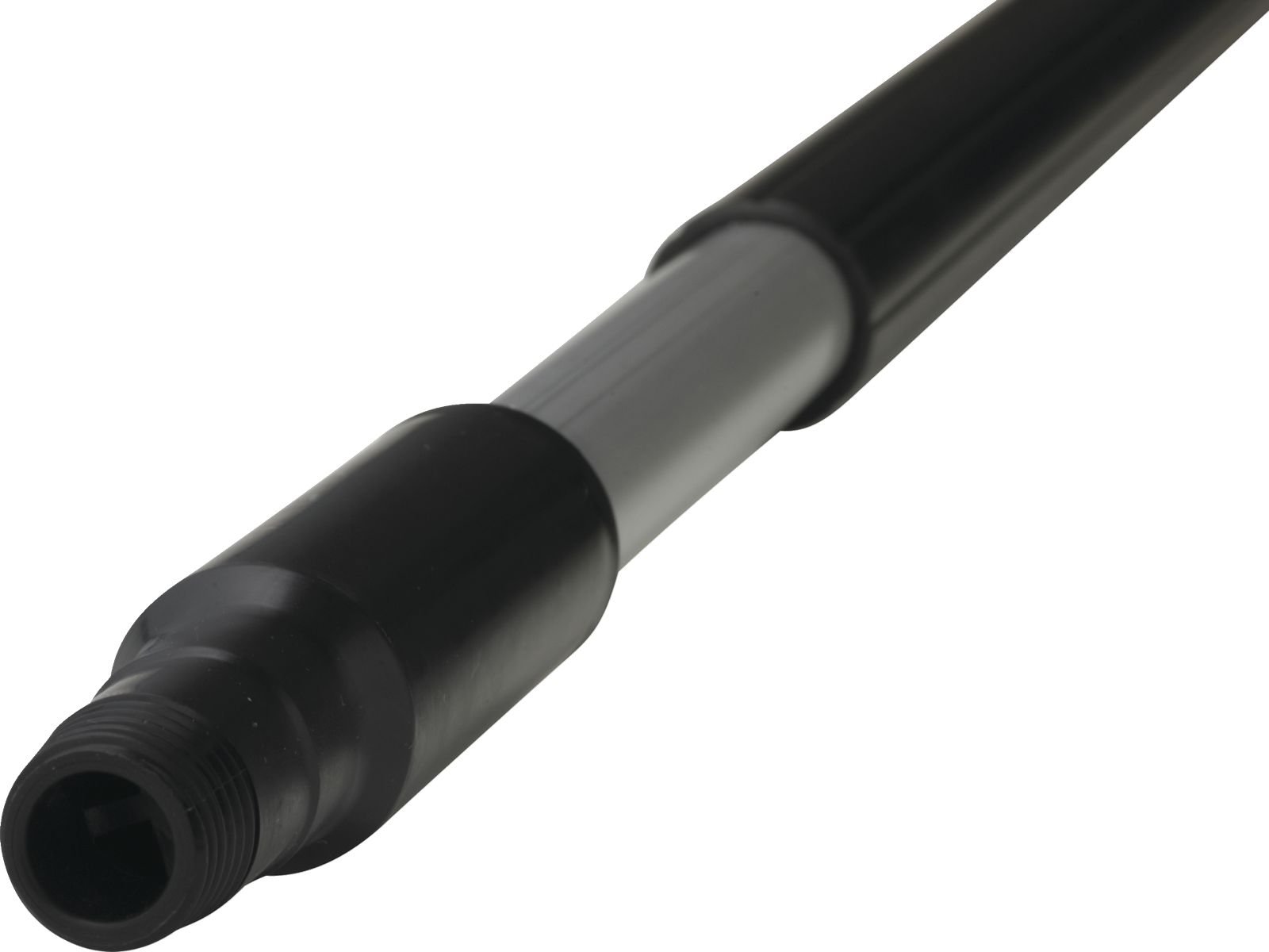 Vikan 299252 Manche en aluminium avec passage d'eau, 31 mm de diamètre, 1025 mm de long, noir, boîte de 10