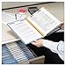 Smead 19030 Six-Section Pressboard Top Tab Classification Folders with SafeSHIELD Fasteners, 2 Dividers, Legal Size, Blue, 10/Box