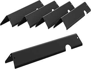 X Home 17-Inch Heavier Flavorizer Bars Replacement for Weber Genesis II E-310 E-315 S-335, Genesis II/LX 300 Series (2017 and Newer) Grill Parts, Porcelain-enameled, 5-Pack