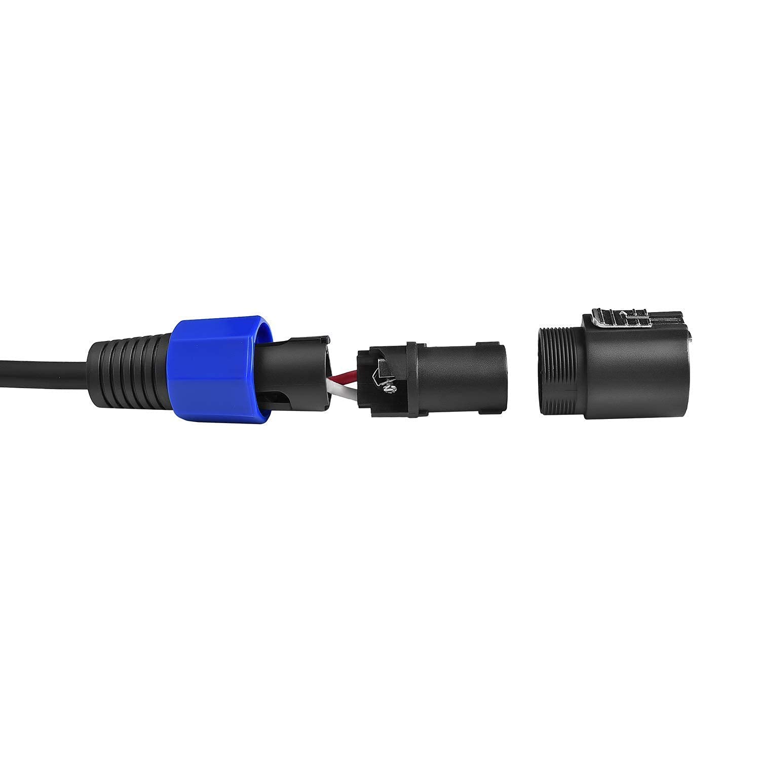 Paquete De 2 Cables Pro Speakon A Speakon De 50 Pies, Par De Cables De