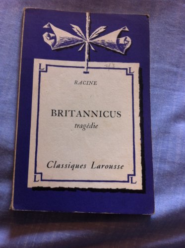Britannicus [French] B0018QL16M Book Cover