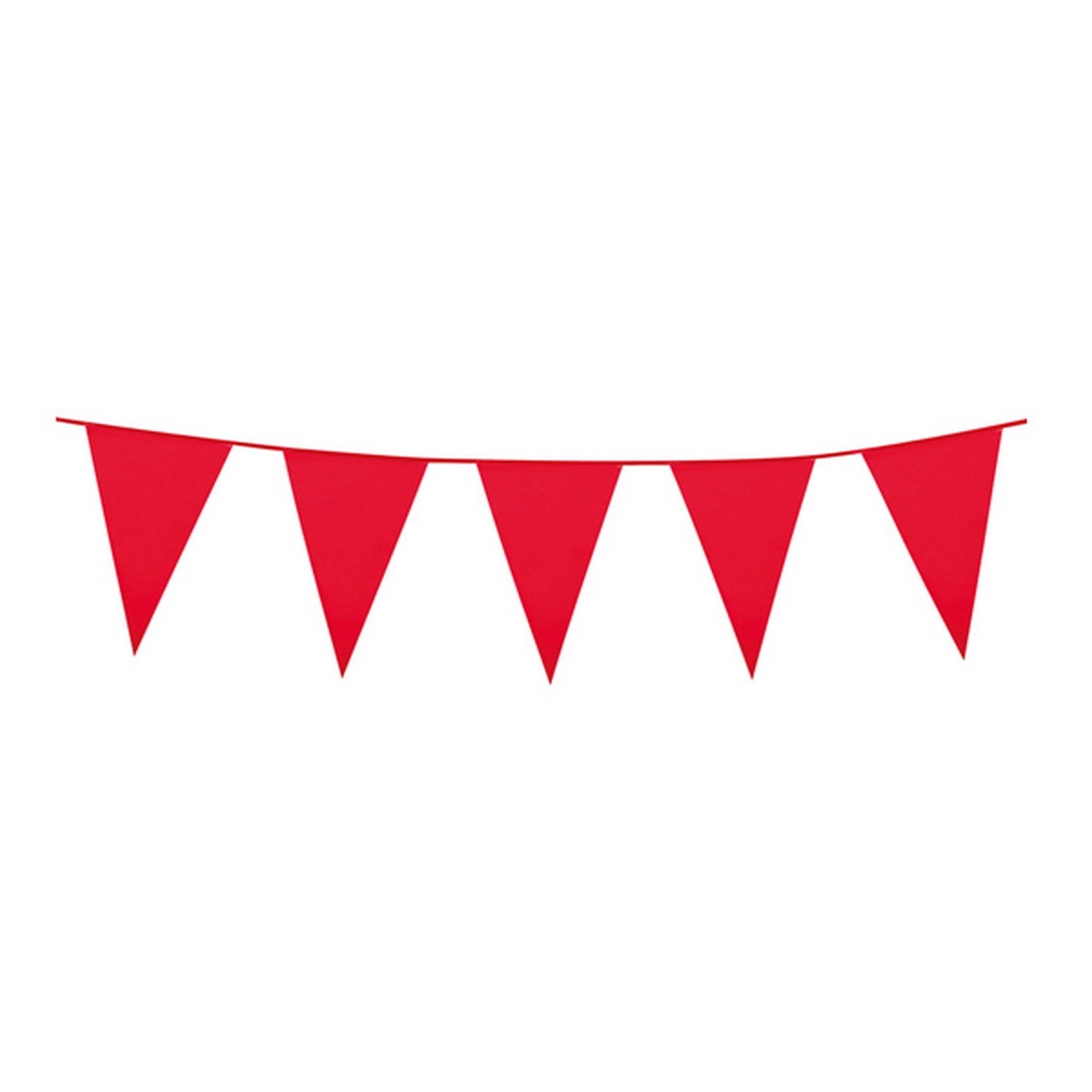 Boland Men's Red 10 Metre Giant Plastic Flag Bunting (45X30 (Xl)) (Red)