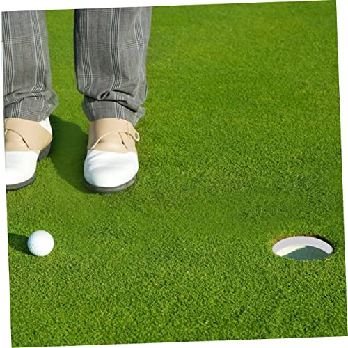 Besportble 2Pcs Green Accessories Golf Accesories An Fittings Putter Putters Putting Green Hole Rings Training Aid Accessories Putting Cup Rings Plastic Ring Grommet White Hole Plastic Ring #TOP4