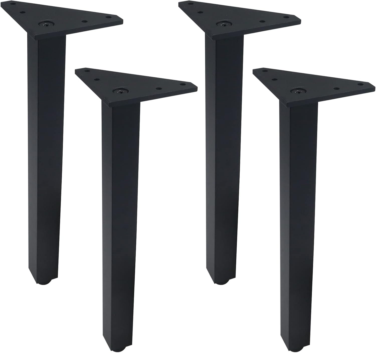 Geesatis 4 Pcs Height 300mm/12inch Furniture Legs Matte