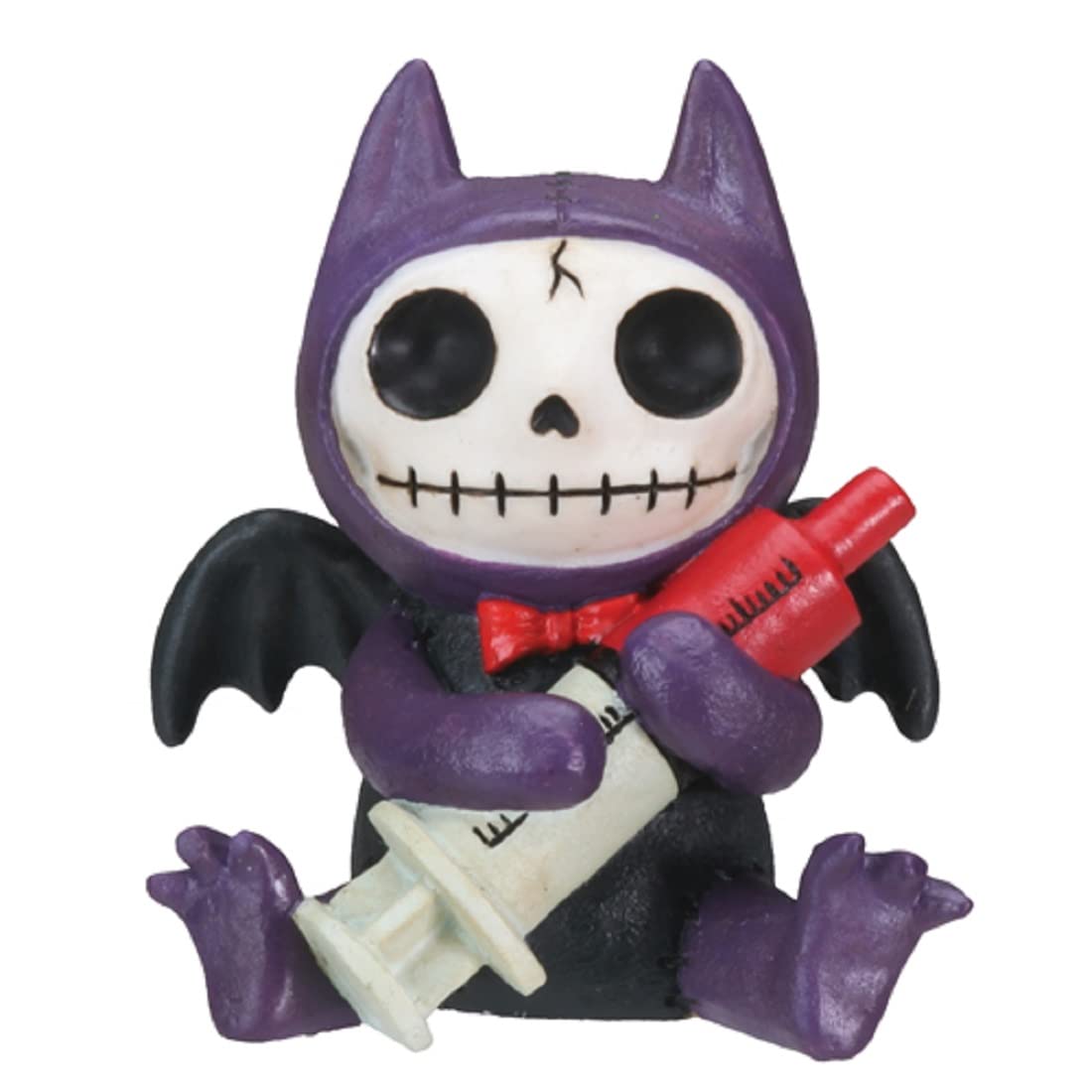 SUMMIT COLLECTION Flappy Vampire Bat Furry Bones Statue Display