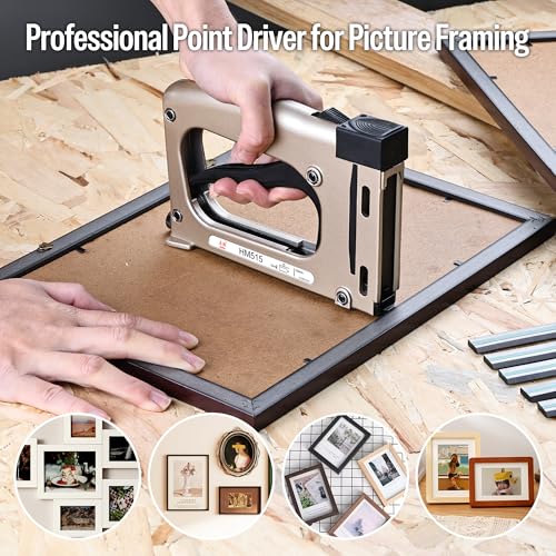 image for meite Point Drivers for Picture Framing, Frame Point Driver with 1000 