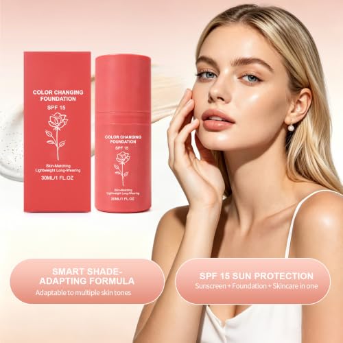 Korean Color Changing Foundation for Mature Skin - Image 4
