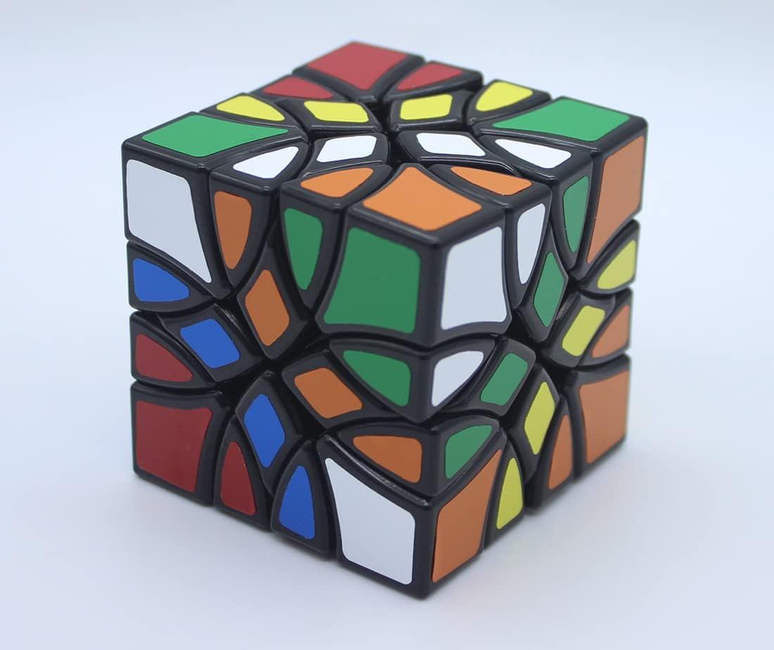 Willking Dinosaur Magic Cube 4X4 Curvy Copter Puzzle Cube Educational Toys