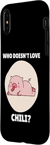 Miniatura 8 de iPhone 12 mini Cute Kawaii Pig Who Doesn't Love Chili Pig Lover Case