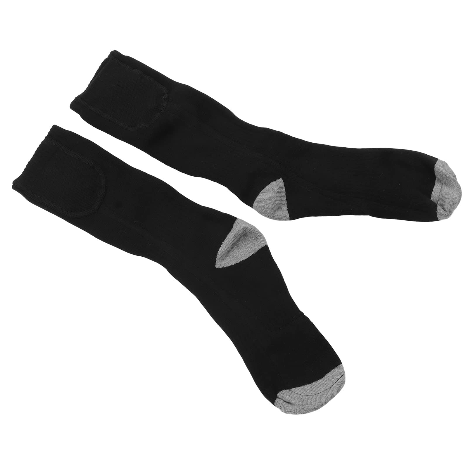 Chaussettes chauffantes électriques 3 réglages de Chaleur Chaussettes Chaudes d'hiver thermochaussettes Confortables pour la randonnée Ski Cachemire Modal Une Paire