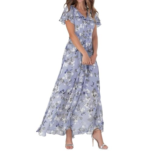 Belamoda Women's Boho Floral Maxi Dress