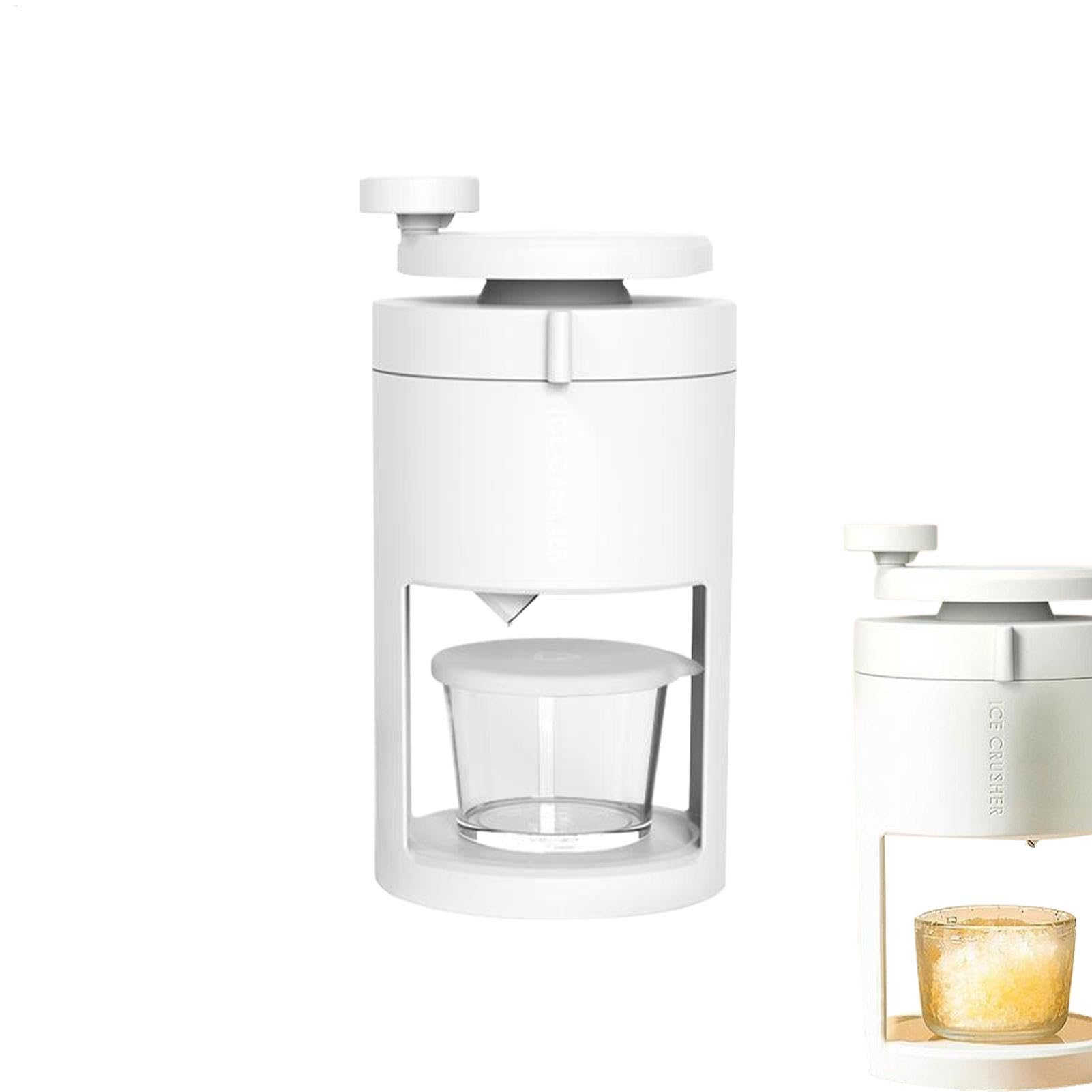 Broyeur de glace manuel portable pour smoothies maison et slushies de cuisine