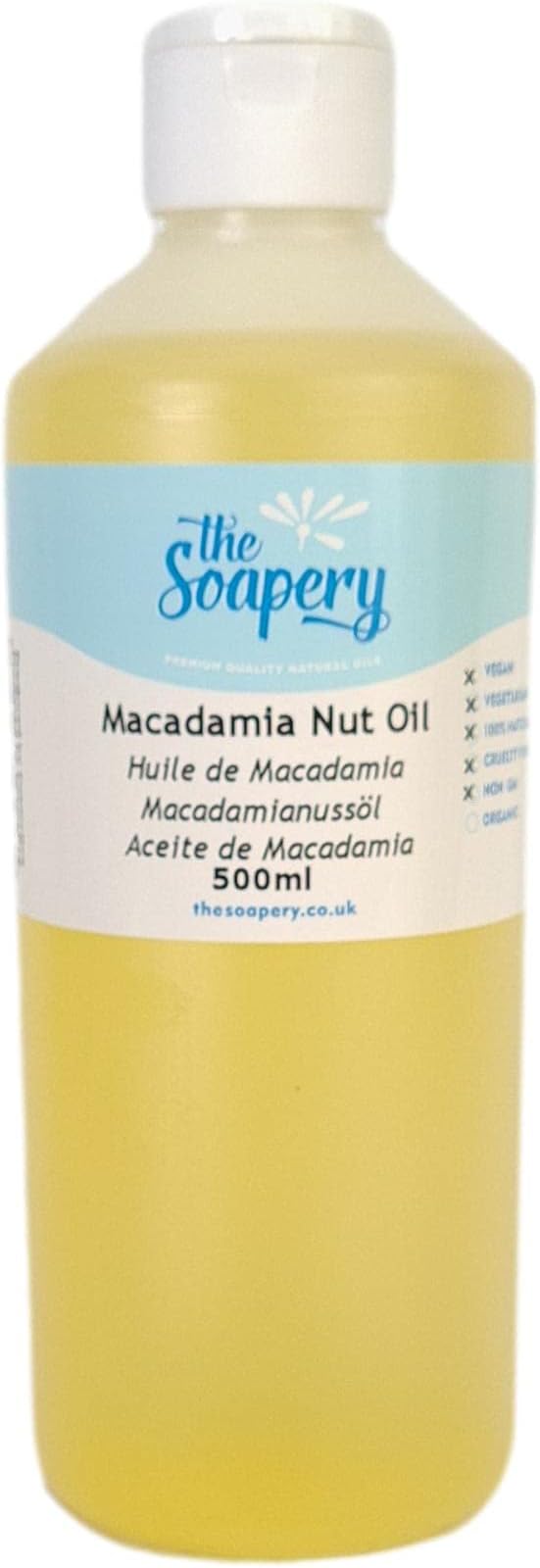Macadamia Oil 500ml - Pure and Natural