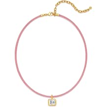 Choker Necklace for Women Dainty Cubic Zircon Pendant Necklace Colorful Rope Chain Necklaces Cute Minimalist Summer Beach Holiday Necklaces Vocation Jewelry Gifts