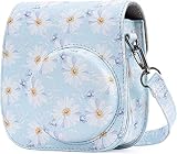 ZEEREE Reise Kameratasche Gehäuse Taschen mit Schultergurt/Weinlese PU Leder - für Fujifilm Instax Mini 8/ Mini 8S / Mini 9 / Mini 11 Kamera Tasche