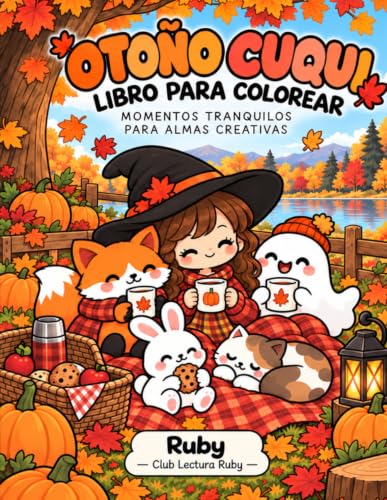 Otoño Cuqui: Libro para colorear: momentos tranquilos para almas ...