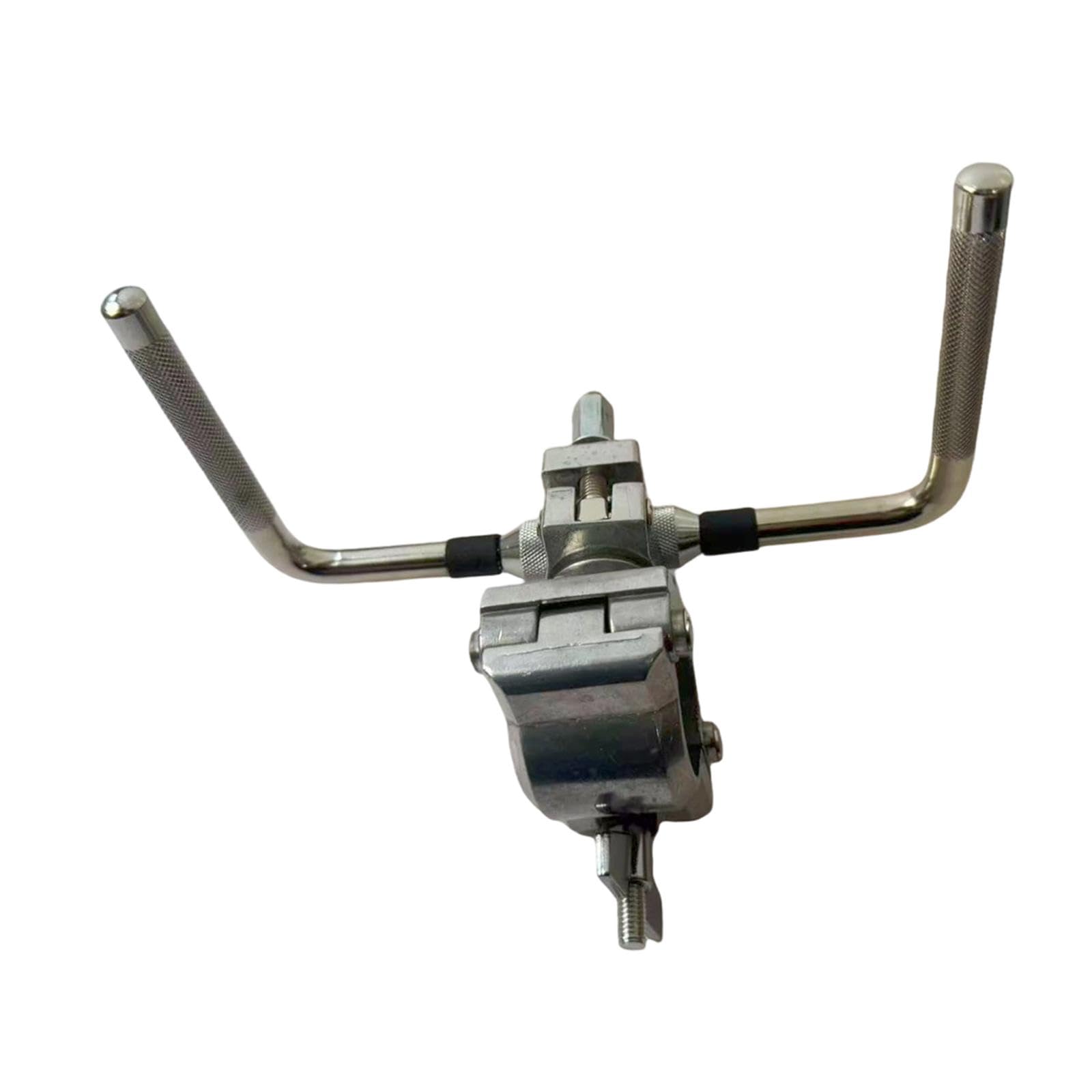Drum Rack Clamp Percussion Holder Tube Clip Adjustable Double L Rod for Tom Style A-image-41