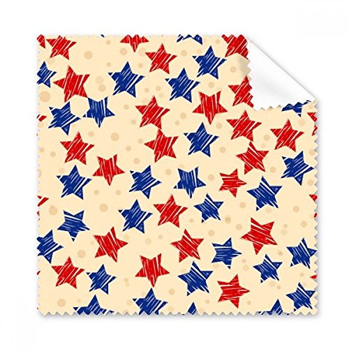 Chiffon de nettoyage écran téléphone et lunettes microfibre pentagramme 5pcs