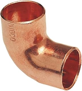 NIBCO I60712 1/2 in. Copper Pressure Cup x Cup 90 Degree Elbow Fitting