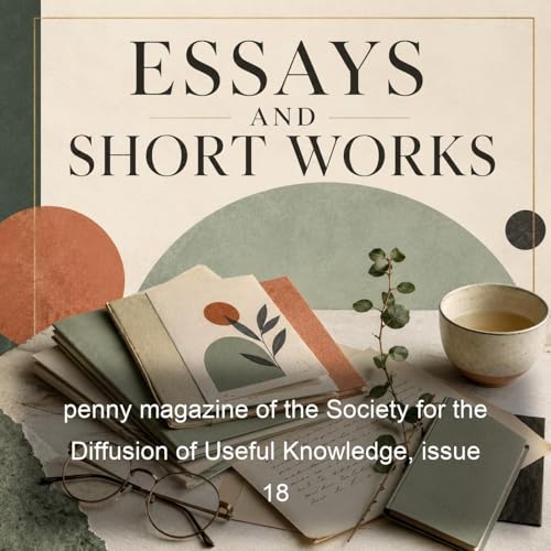 『penny magazine of the Society for the Diffusion of Useful Knowledge, issue 18』のカバーアート