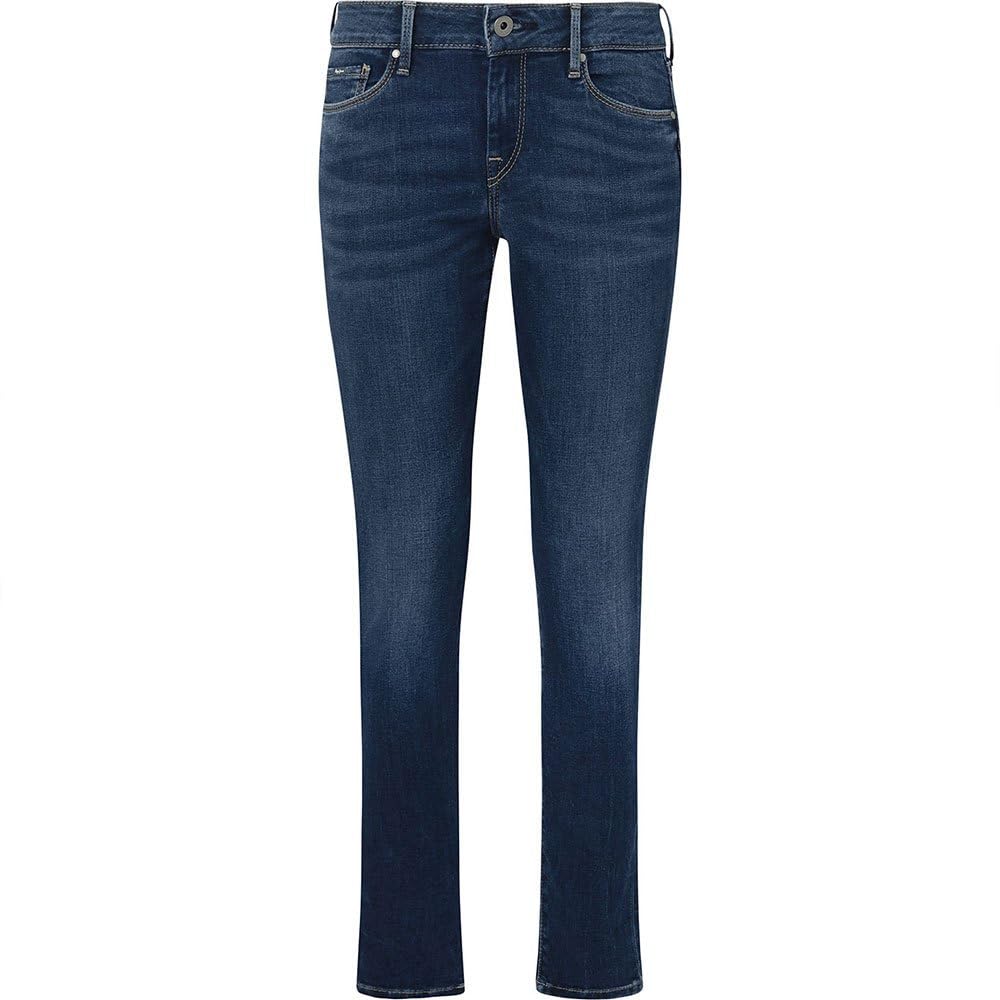 Pepe Jeans London Women's Soho Slim Fit Mid Waist Jeans