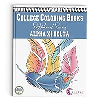 Alpha Xi Delta Adult Coloring Book 1945707119 Book Cover