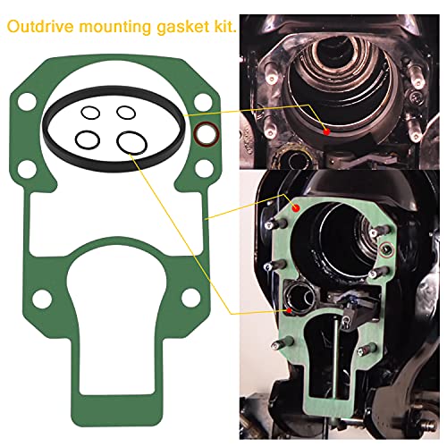 Transom Seal Repair Kit with Lower Shift Cable Replacement Kit 30