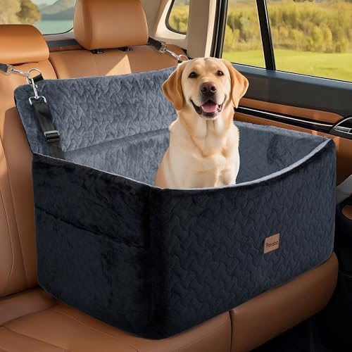 Pavaba Dog Car Seat for Medium/Large Dogs up to 60 lbs