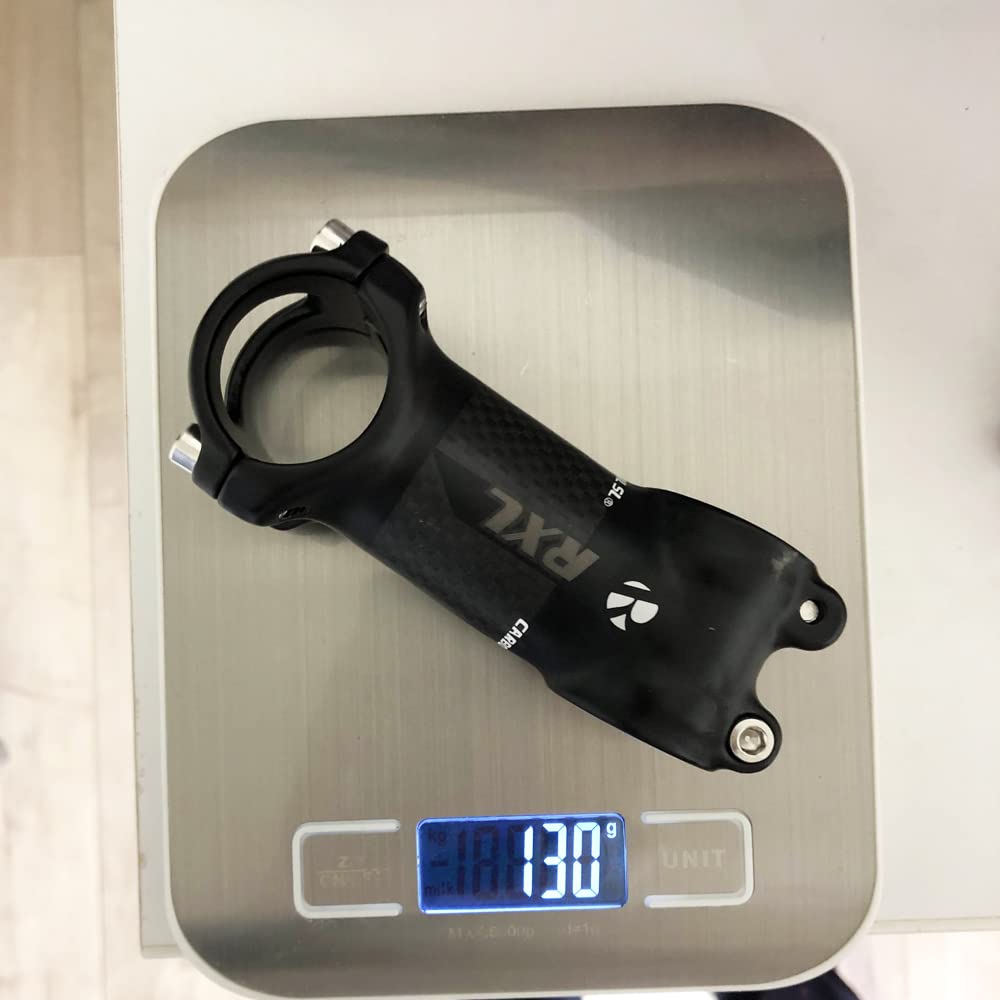 RXL SL Pipa Manubrio Bici Corsa Attacco Manubrio MTB 1-1/4"Attacco Manubrio Bici da Corsa Attacco Manubrio -6 Gradi 60/70/80/90/100/110/120mm