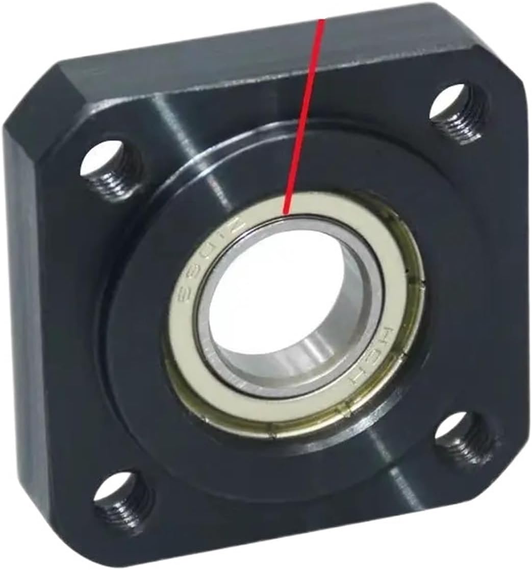 Flanged Compact housing Single Bearing with housing housing Assembly Direct mounting Without retaining Ring (Color : MT538, Size : 6206ZZ-23-30)