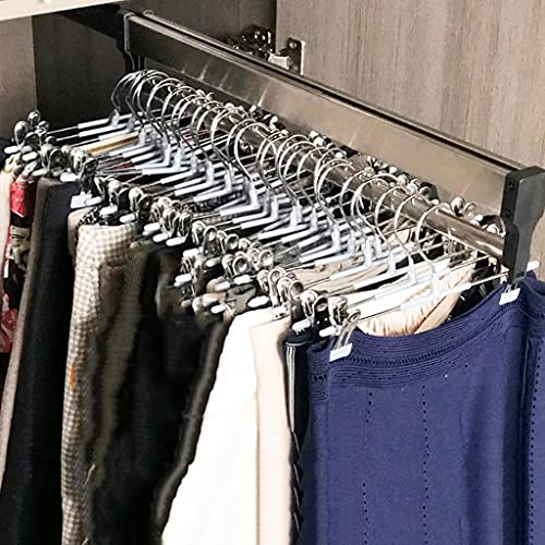 Tringle à vêtements extensible support de rangement pour penderie