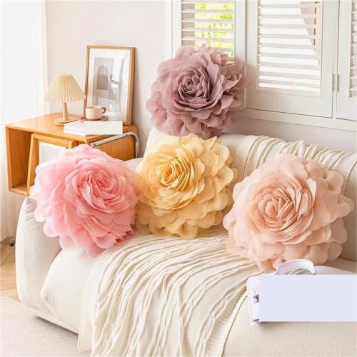 Housse de coussin en tulle 3D pour transformer votre intérieur