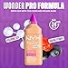 NYX PROFESSIONAL MAKEUP Make 'Em Wonder Liquid Foundation, 24HR Foundation Makeup With A Soft Matte Finish, Buildable Full Coverage - 08 Vanilla