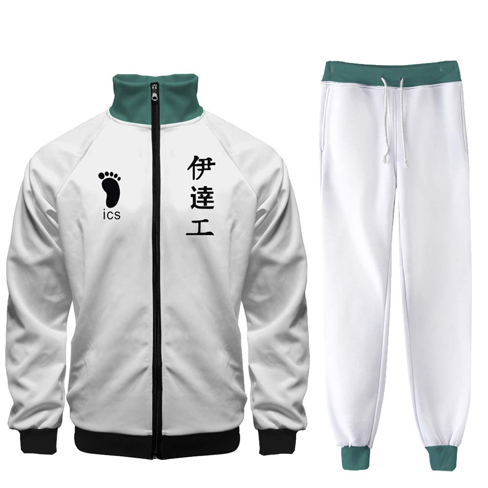 ハイキュー ホワイト ジャケット パンツ セット M ドンキ限定