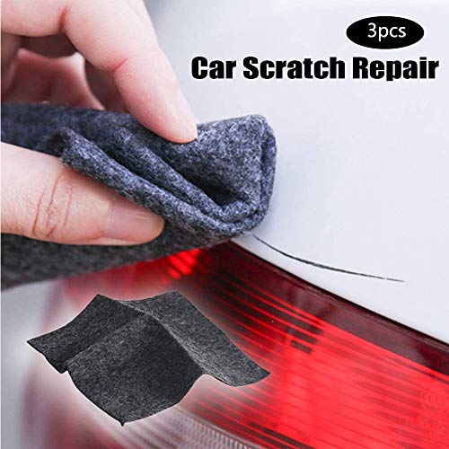 Nano Magic Car Scratch Remover Cloth, Multipurpose Car Scratch Repair Kit,Easily Repair Paint Scratches, Scratches Light Scratch Repair for Cars-3pcs