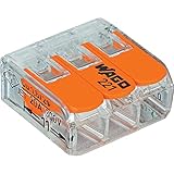 Wago 221-413 LEVER-NUTS 3 Conductor Compact Connectors 500 PK