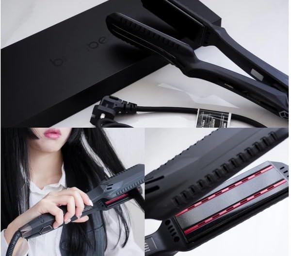 Plancha para pelo CROC BUMBEE Dual Pico 1.6 pulg miniatura 4