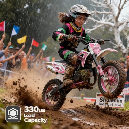 Image of 50cc Dirt Bike Gas for Kids 8-14,Kids Motorcycle Gas Powered