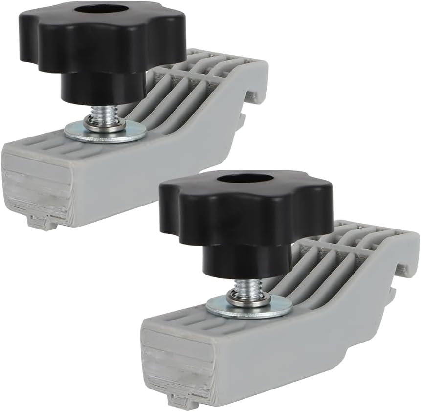 Tonneau Cover Front Retainer Clamp Replacement with Thumb Knob for Undercover Flex (2PC)